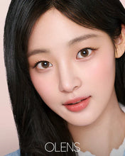 Cargar imagen en el visor de la galería, OLENS Shine Touch Milky Brown Daily (Prescription 0.00~-8.00, 10 lenses)