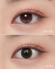 Cargar imagen en el visor de la galería, OLENS Shine Touch Milky Choco Monthly (Prescription 0.00~-8.00, 1 Pair)