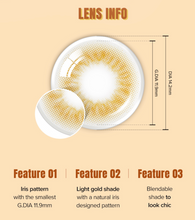 Charger l'image dans la galerie, OLENS Scandi Hazel Monthly (Prescription 0.00~-8.00, 1 Pair)