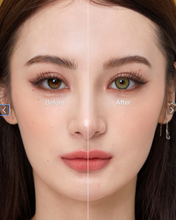 Charger l'image dans la galerie, OLENS Nella Ash Olive Monthly (Prescription 0.00~-8.00, 1 Pair)