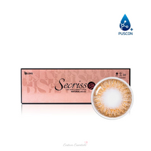 将图片加载到图库查看器,OLENS Secriss 3con Natural Brown (10 lenses/box, Plano, 1 Day)