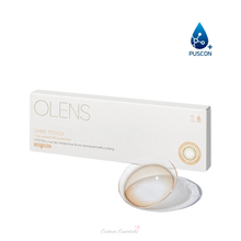 Cargar imagen en el visor de la galería, OLENS Shine Touch Milky Brown Daily (Prescription 0.00~-8.00, 10 lenses)