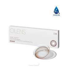 Cargar imagen en el visor de la galería, OLENS Shine Touch Milky Choco Daily (Prescription 0.00~-8.00, 10 lenses)