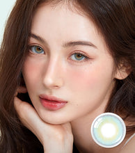 Charger l'image dans la galerie, OLENS French Shine Aqua Daily (Prescription 0.00~-8.00, 10 lenses)