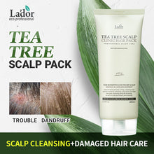 Charger l'image dans la galerie, La'dor Tea Tree Scalp Clinic Hair Pack - Dandruff Treatment 200g