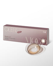 Afbeelding in Gallery-weergave laden, OLENS Mood Night 1Day Mood Brown 20 pcs (Prescription 0.00~-8.00, 1 Pair)
