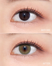 Afbeelding in Gallery-weergave laden, OLENS French Shine Olive Daily 10 pcs (Prescription 0.00~-8.00, 10 lenses)
