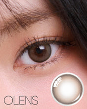 Afbeelding in Gallery-weergave laden, OLENS Mood Night 1Day Mood Brown 20 pcs (Prescription 0.00~-8.00, 1 Pair)
