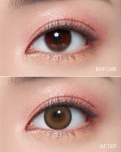 Afbeelding in Gallery-weergave laden, OLENS Mood Night 1Day Mood Brown 20 pcs (Prescription 0.00~-8.00, 1 Pair)
