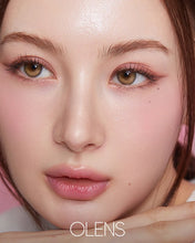 Load image into Gallery viewer, OLENS Moonrise Fawn Brown Monthly (Prescription 0.00~-8.00, 2 lenses)

