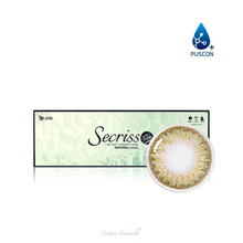 将图片加载到图库查看器，OLENS Secriss 3con Natural Green (10 lenses/box, Plano, 1 Day)
