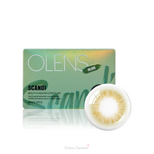 将图片加载到图库查看器，OLENS Scandi Olive Monthly (Prescription 0.00~-8.00, 1 Pair)
