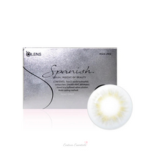将图片加载到图库查看器，OLENS Spanish Real Gray Monthly (Prescription 0.00~-8.00, 1 Pair)

