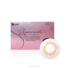 将图片加载到图库查看器，OLENS Spanish Real Peach Monthly (Prescription 0.00~-8.00, 1 Pair)
