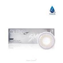 将图片加载到图库查看器，OLENS Smoky Gray Daily (Prescription 0.00~-8.00, 10 lenses)
