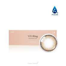 将图片加载到图库查看器，OLENS ViVi Ring Brown (Prescription 0.00~-10.00)
