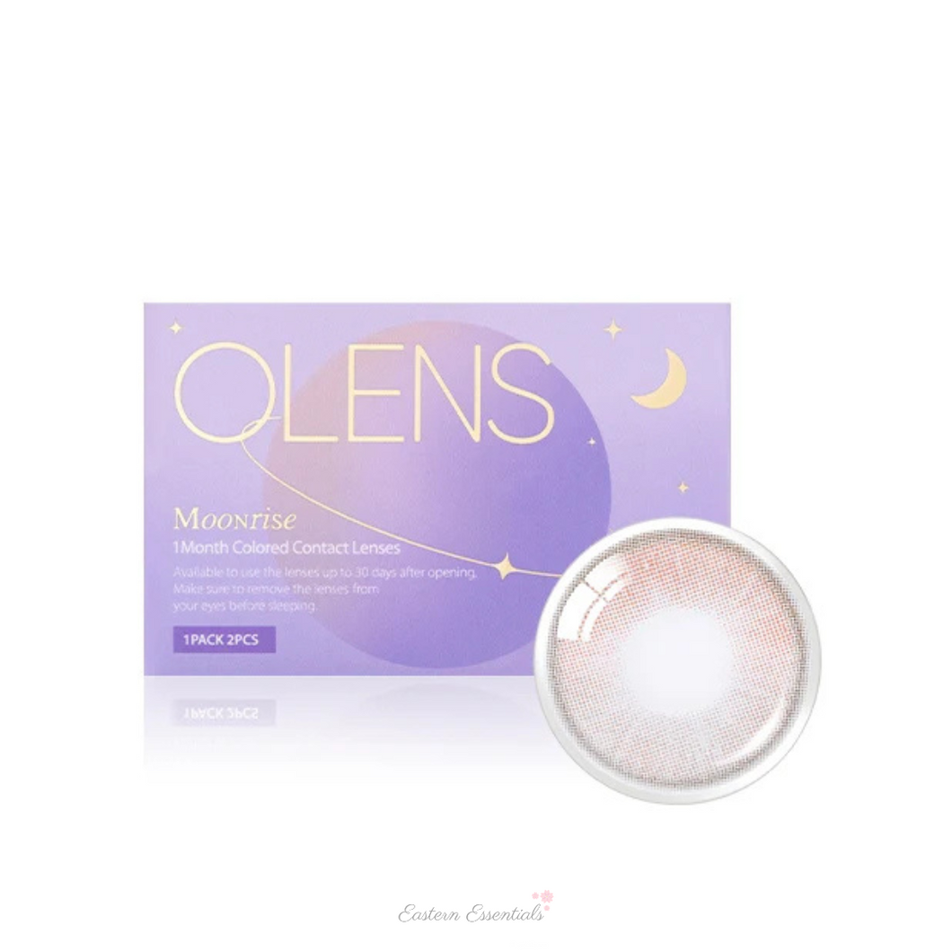 OLENS Moonrise Dew Grey Monthly (Prescription 0.00~-8.00, 1 Pair)