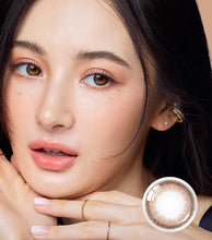 将图片加载到图库查看器，OLENS ViVi Ring Choco (Prescription 0.00~-10.00)
