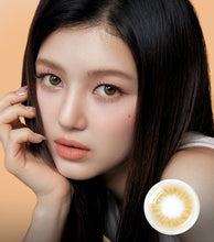 将图片加载到图库查看器，Pre-Order OLENS Scandi Hazel Monthly (Prescription 0.00~-8.00, 1 Pair)

