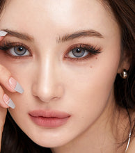 将图片加载到图库查看器，Pre-Order OLENS Nella Ash Gray Monthly (Prescription 0.00~-8.00, 1 Pair)
