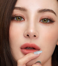 Cargar imagen en el visor de la galería, OLENS Nella Ash Olive Monthly (Prescription 0.00~-8.00, 1 Pair)
