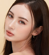 Cargar imagen en el visor de la galería, OLENS Nella Ash Beige Monthly (Prescription 0.00~-8.00, 1 Pair)
