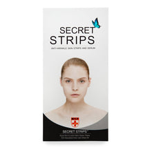 将图片加载到图库查看器，Secret Strip Anti-Wrinkle Nasolabial Folds Set: 10 Pairs Treatment Masks + 8 ml Hyaluronic Acid Serum

