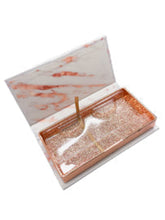 Cargar imagen en el visor de la galería, Premium 3D Mink Strip Lashes #505 Blossom Midnight
