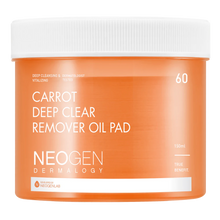 Cargar imagen en el visor de la galería, NEOGEN Dermalogy Carrot Deep Clear Oil Pad (60 pads)
