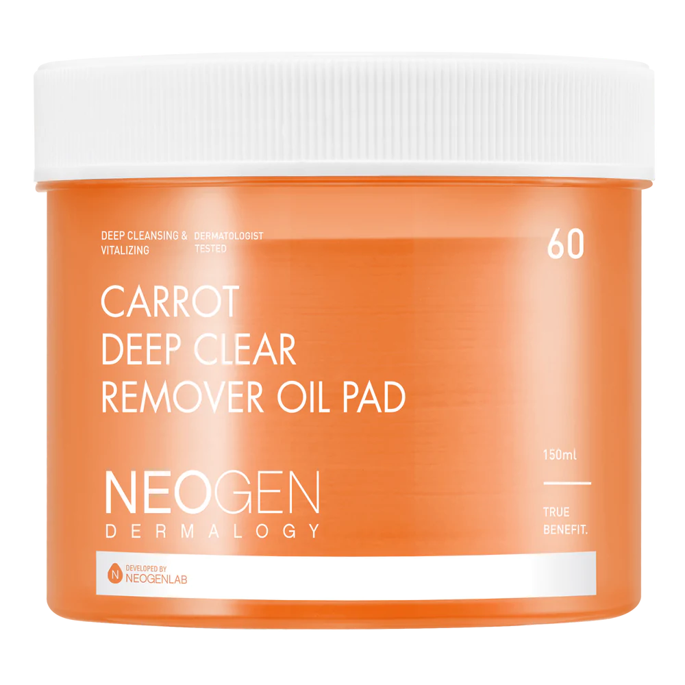 NEOGEN Dermalogy Carrot Deep Clear Oil Pad (60 pads)