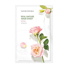 Charger l&#39;image dans la galerie, Nature Republic Real Nature Rose Sheet Mask
