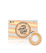 Cargar imagen en el visor de la galería, Pre-Order OLENS Hazel Gold 3CON Monthly (Prescription 0.00~-8.00, 1 Pair)
