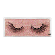 将图片加载到图库查看器，Premium 3D Mink Strip Lashes #501 Playdate
