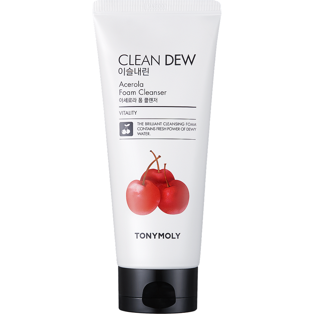 TONYMOLY Clean Dew Red Acerola Foam Cleanser
