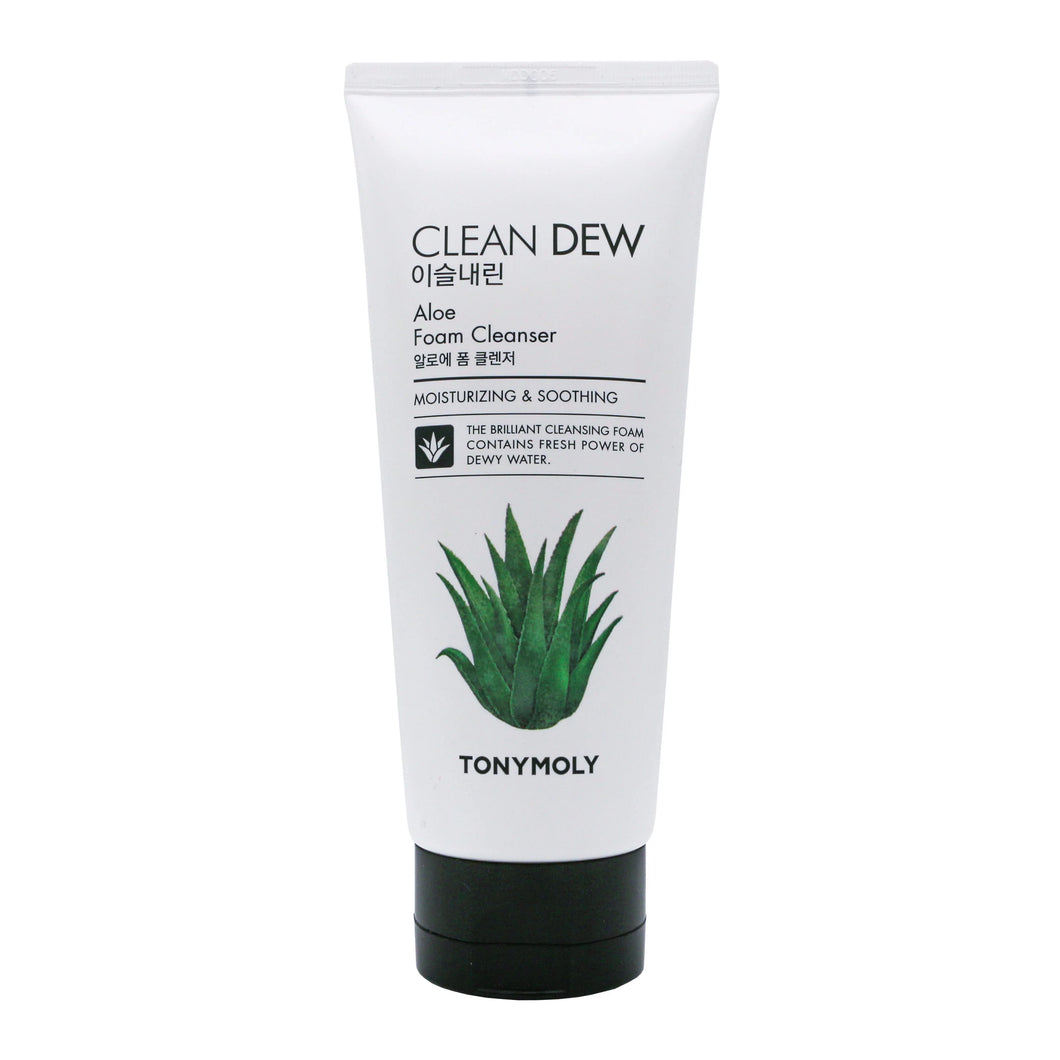 TONYMOLY Clean Dew Aloe Foam Cleanser