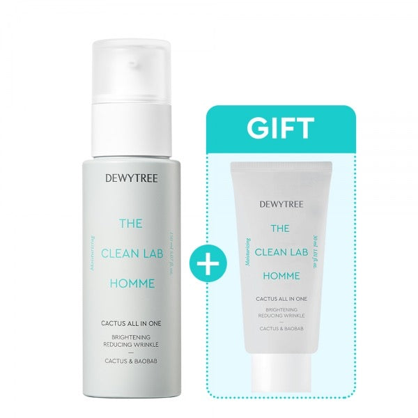 DEWYTREE The Clean Lab Homme Cactus All in One Special Set - Brightening & Reducing Wrinkles