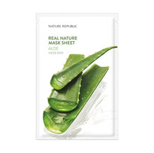 Cargar imagen en el visor de la galería, Nature Republic Real Nature Aloe Sheet Mask
