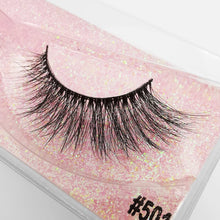 Cargar imagen en el visor de la galería, Premium 3D Mink Strip Lashes #501 Playdate
