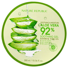 将图片加载到图库查看器，Nature Republic Soothing &amp; Moisture Aloe Vera 92% Soothing Gel (Jar)

